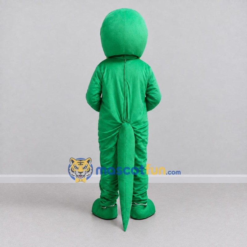 Custom Green and Yellow Snake Character Mascot Costume Adult Full Body Suit for Wildlife Events Custom Green and Yellow Snake Character Mascot Costume Adult Full Body Suit for Wildlife Events