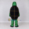 Custom Green and Black Turtle Mascot Costume Adult Full Body Suit for Wildlife Events Custom Green and Black Turtle Mascot Costume Adult Full Body Suit for Wildlife Events