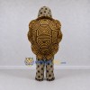 Custom Tan and Brown Tortoise Mascot Costume Adult Full Body Suit for Wildlife Events
