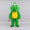 Custom Green and Yellow Dinosaur Character Mascot Costume Adult Full Body Suit for Dinosaur Events Custom Green and Yellow Dinosaur Character Mascot Costume Adult Full Body Suit for Dinosaur Events