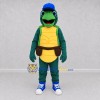Custom Green and Blue Turtle with a Cap Mascot Costume Adult Full Body Suit for School Events Custom Green and Blue Turtle with a Cap Mascot Costume Adult Full Body Suit for School Events