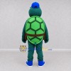 Custom Green and Blue Turtle with a Cap Mascot Costume Adult Full Body Suit for School Events Custom Green and Blue Turtle with a Cap Mascot Costume Adult Full Body Suit for School Events