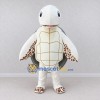 Custom White and Gray Sea Turtle Mascot Costume Adult Full Body Suit for Ocean Events Custom White and Gray Sea Turtle Mascot Costume Adult Full Body Suit for Ocean Events