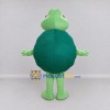 Custom Light Green and Yellow Turtle with Glasses Mascot Costume Adult Full Body Suit for School Events Custom Light Green and Yellow Turtle with Glasses Mascot Costume Adult Full Body Suit for School Events