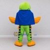 Custom Green and Blue Superhero Fish Character Mascot Costume Adult Full Body Suit for Theme Parties Custom Green and Blue Superhero Fish Character Mascot Costume Adult Full Body Suit for Theme Parties