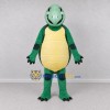 Custom Teal and Yellow Turtle Character Mascot Costume Adult Full Body Suit for Wildlife Events