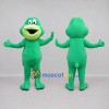 Custom Green and Yellow Frog Character Mascot Costume Adult Full Body Suit for School Events Custom Green and Yellow Frog Character Mascot Costume Adult Full Body Suit for School Events