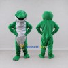 Custom Green and White Frog Character Mascot Costume Adult Full Body Suit for School Events Custom Green and White Frog Character Mascot Costume Adult Full Body Suit for School Events