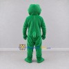 Custom Green and White Frog Character Mascot Costume Adult Full Body Suit for School Events Custom Green and White Frog Character Mascot Costume Adult Full Body Suit for School Events