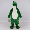 Custom Dark Green and White Frog Character Mascot Costume Adult Full Body Suit for School Events