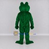 Custom Green and White Frog Mascot Costume Adult Full Body Suit for School Events Custom Green and White Frog Mascot Costume Adult Full Body Suit for School Events