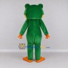 Custom Green and Yellow Frog Mascot Costume Adult Full Body Suit for School Events Custom Green and Yellow Frog Mascot Costume Adult Full Body Suit for School Events