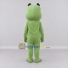 Custom Light Green and White Frog Character Mascot Costume Adult Full Body Suit for School Events Custom Light Green and White Frog Character Mascot Costume Adult Full Body Suit for School Events