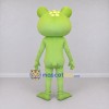 Custom Light Green Frog Character with a Flower Detail Mascot Costume Adult Full Body Suit for School Events Custom Light Green Frog Character with a Flower Detail Mascot Costume Adult Full Body Suit for School Events