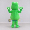 Custom Green and White Frog Character Mascot Costume Adult Full Body Suit for School Events Custom Green and White Frog Character Mascot Costume Adult Full Body Suit for School Events