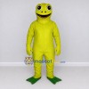 Custom Yellow Green Frog Character Mascot Costume Adult Full Body Suit for School Events Custom Yellow Green Frog Character Mascot Costume Adult Full Body Suit for School Events