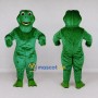 Custom Green Frog Character Mascot Costume Adult Full Body Suit for School Events
