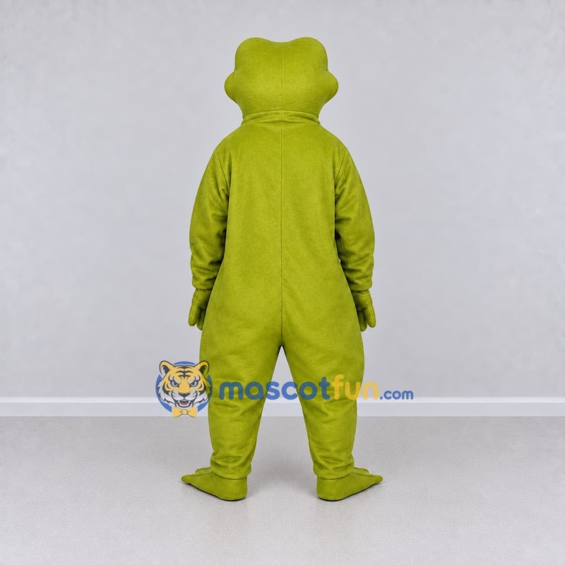 Custom Yellow Green Frog Mascot Costume Adult Full Body Suit for School Events Custom Yellow Green Frog Mascot Costume Adult Full Body Suit for School Events