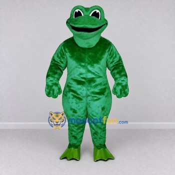 Custom Green Frog Character Mascot Costume Adult Full Body Suit for School Events Custom Green Frog Character Mascot Costume Adult Full Body Suit for School Events