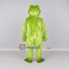 Custom Light Green Frog Character Mascot Costume Adult Full Body Suit for School Events Custom Light Green Frog Character Mascot Costume Adult Full Body Suit for School Events