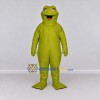 Custom Olive Green Frog Character Mascot Costume Adult Full Body Suit for School Events Custom Olive Green Frog Character Mascot Costume Adult Full Body Suit for School Events