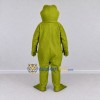 Custom Olive Green Frog Character Mascot Costume Adult Full Body Suit for School Events Custom Olive Green Frog Character Mascot Costume Adult Full Body Suit for School Events