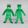 Custom Green Open-Face Frog Character Mascot Costume Adult Full Body Suit for School Events Custom Green Open-Face Frog Character Mascot Costume Adult Full Body Suit for School Events