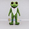 Custom Green and White Frog Character Mascot Costume Adult Full Body Suit for School Events Custom Green and White Frog Character Mascot Costume Adult Full Body Suit for School Events