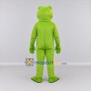Custom Light Green and Yellow Frog Mascot Costume Adult Full Body Suit for School Events Custom Light Green and Yellow Frog Mascot Costume Adult Full Body Suit for School Events