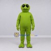 Custom Olive Green Frog Character Mascot Costume Adult Full Body Suit for School Events Custom Olive Green Frog Character Mascot Costume Adult Full Body Suit for School Events