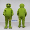Custom Olive Green Frog Character Mascot Costume Adult Full Body Suit for School Events Custom Olive Green Frog Character Mascot Costume Adult Full Body Suit for School Events