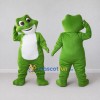 Custom Green and White Frog Character Mascot Costume Adult Full Body Suit for School Events Custom Green and White Frog Character Mascot Costume Adult Full Body Suit for School Events