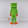 Custom Green and Orange Red-Eyed Tree Frog Character Mascot Costume Adult Full Body Suit for Wildlife Events Custom Green and Orange Red-Eyed Tree Frog Character Mascot Costume Adult Full Body Suit for Wildlife Events