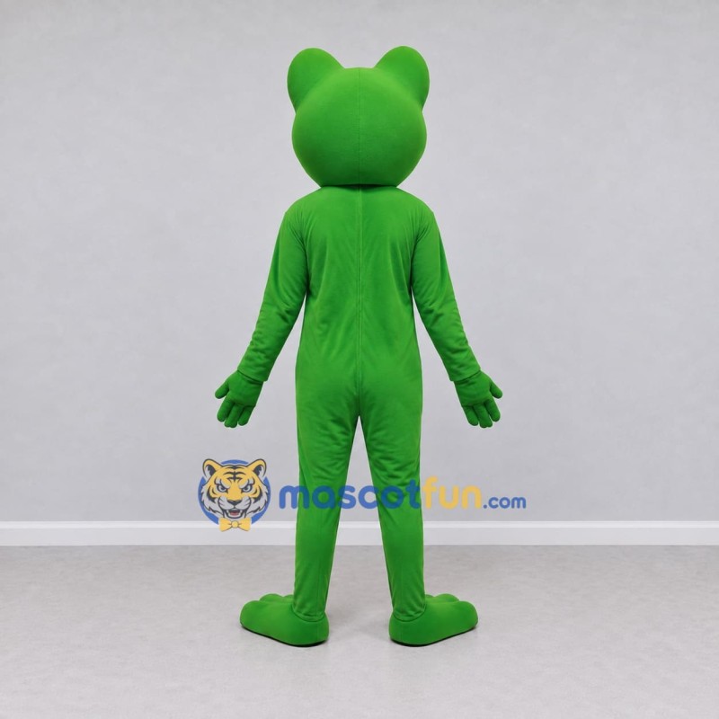 Custom Green and Yellow Frog Character Mascot Costume Adult Full Body Suit for School Events Custom Green and Yellow Frog Character Mascot Costume Adult Full Body Suit for School Events