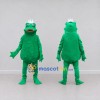 Custom Green and White Frog King Character Mascot Costume Adult Full Body Suit for Theme Parties Custom Green and White Frog King Character Mascot Costume Adult Full Body Suit for Theme Parties