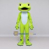 Custom Light Green and White Spotted Frog Mascot Costume Adult Full Body Suit for Wildlife Events Custom Light Green and White Spotted Frog Mascot Costume Adult Full Body Suit for Wildlife Events