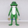 Custom Green and White Frog Mascot Costume Adult Full Body Suit for School Events Custom Green and White Frog Mascot Costume Adult Full Body Suit for School Events