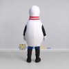 Custom White and Red Bowling Pin Character Mascot Costume Adult Full Body Suit for Sports Events Custom White and Red Bowling Pin Character Mascot Costume Adult Full Body Suit for Sports Events