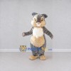 Custom Gray and Tan Rabbit Character Mascot Costume Adult Full Body Suit for Easter Events Custom Gray and Tan Rabbit Character Mascot Costume Adult Full Body Suit for Easter Events