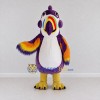 Custom Purple and Yellow Toucan Character Mascot Costume Adult Full Body Suit for Ocean Events