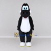 Custom Black and White Dragon Character with a Shell Mascot Costume Adult Full Body Suit for Theme Parties Custom Black and White Dragon Character with a Shell Mascot Costume Adult Full Body Suit for Theme Parties
