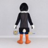 Custom Black and Orange Eagle Character in Sportswear Mascot Costume Adult Full Body Suit for Sports Events Custom Black and Orange Eagle Character in Sportswear Mascot Costume Adult Full Body Suit for Sports Events