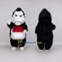 Custom Black and White Gorilla Character Mascot Costume Adult Full Body Suit for Wildlife Events