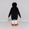 Custom Black and White Puffin Mascot Costume Adult Full Body Suit for Ocean Events Custom Black and White Puffin Mascot Costume Adult Full Body Suit for Ocean Events