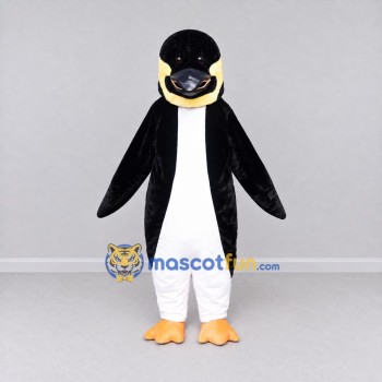 Custom Black and White Penguin Mascot Costume Adult Full Body Suit for Ocean Events Custom Black and White Penguin Mascot Costume Adult Full Body Suit for Ocean Events