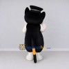 Custom Black White and Orange Calico Cat Character with a Top Hat Mascot Costume Adult Full Body Suit for Theme Parties Custom Black White and Orange Calico Cat Character with a Top Hat Mascot Costume Adult Full Body Suit for Theme Parties