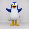 Custom Blue and White Penguin Character Mascot Costume Adult Full Body Suit for Ocean Events Custom Blue and White Penguin Character Mascot Costume Adult Full Body Suit for Ocean Events