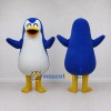 Custom Blue and White Penguin Character Mascot Costume Adult Full Body Suit for Ocean Events Custom Blue and White Penguin Character Mascot Costume Adult Full Body Suit for Ocean Events