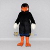 Custom Black and Orange Eagle Character Mascot Costume Adult Full Body Suit for Sports Events Custom Black and Orange Eagle Character Mascot Costume Adult Full Body Suit for Sports Events