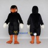 Custom Black and Orange Eagle Character Mascot Costume Adult Full Body Suit for Sports Events Custom Black and Orange Eagle Character Mascot Costume Adult Full Body Suit for Sports Events